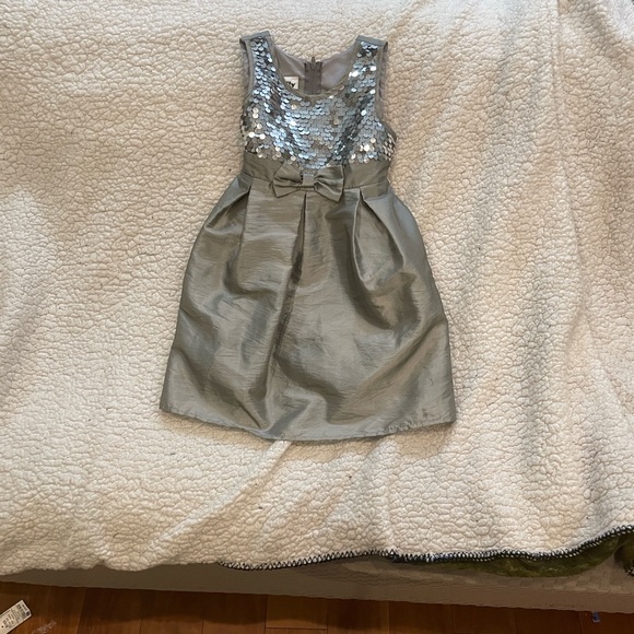Philly Other - Sparkling Silver Kids Formal Dress
